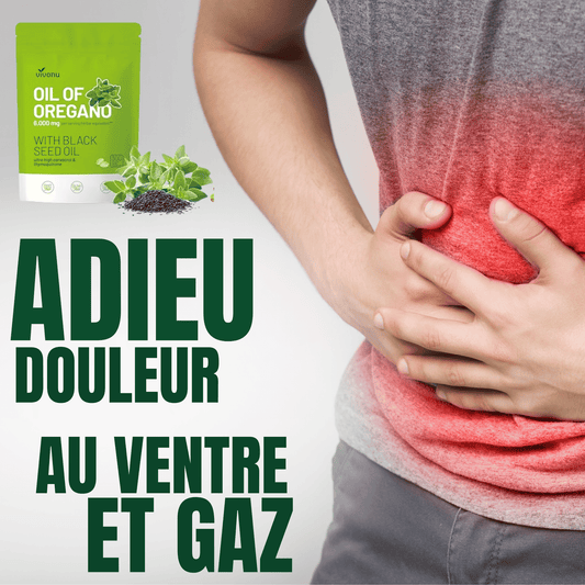 Enfin un ventre tranquille — Huile d'Origan en capsules