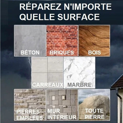 🔥 Colle Mastic Anti-Fuite Imperméable & Invisible — Avec Brosse
