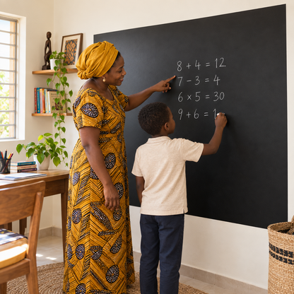 Mur-École – coin d’étude pour parent et enfant