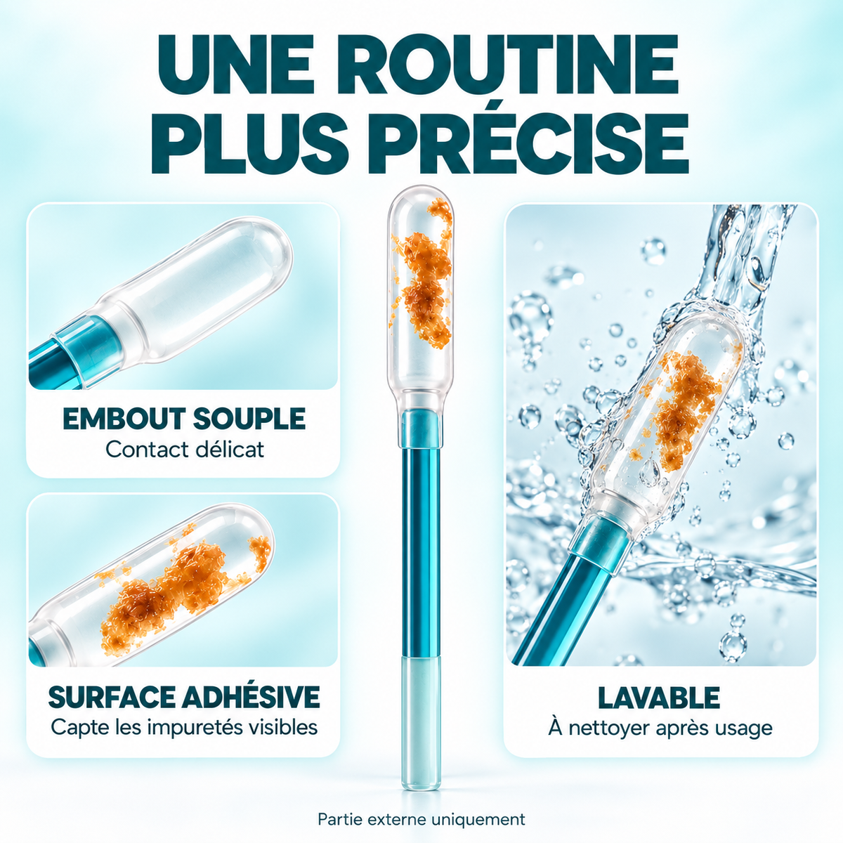 Embout souple adhésif et lavable OreilleNet