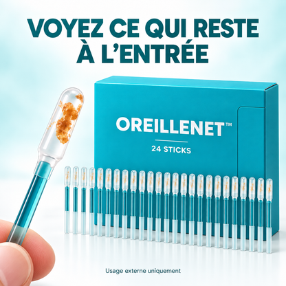 OreilleNet 24 sticks nettoyeurs d’oreilles - visuel principal