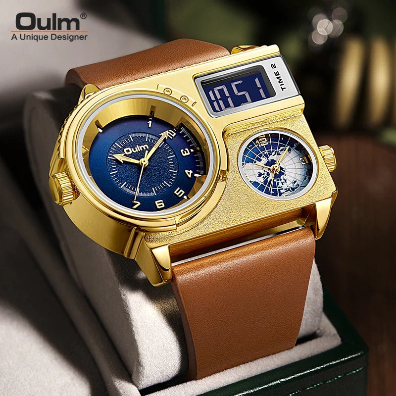 Montre Classique de luxe 3 en 1